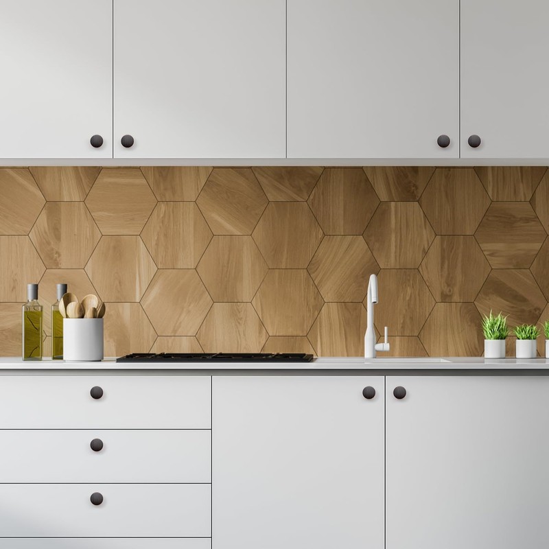 Ravinte 15 Pack Solid Single Hole Kitchen Round Cabinet Knobs