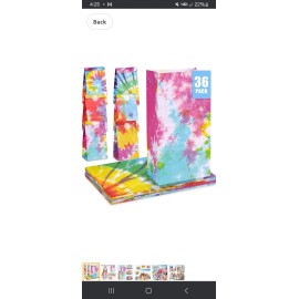 Unbranded 36PCS Tie Dye Gift Bags, Camouflage Treat Bags Gift Bags Goodie Bags for Kids...