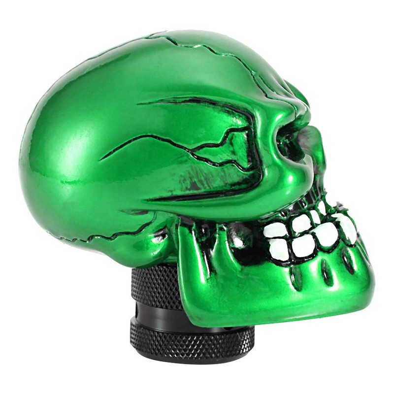 Fydun Skull Gear Shift Knobs Green, Gear Shift Knob Skeleton