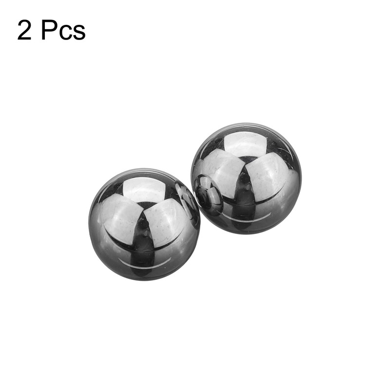 sourcing map 2pcs Tungsten Steel Bearing Balls 10mm Tungsten Carbide