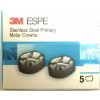 3M ESPE EUL 7 Upper Left 2nd Primary Molar Stainless Steel Crown Form 5/box