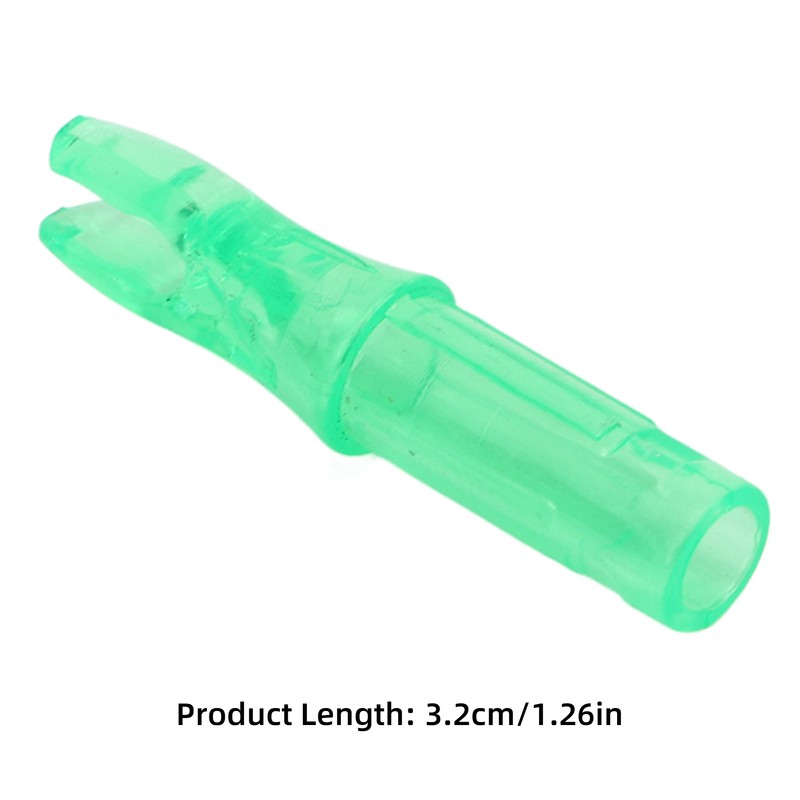 100pcs Archery Arrow Nock Durable Plastic Insert Arrow Nocks Light
