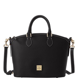 Dooney & Bourke Handbag, Saffiano Domed Satchel - Black