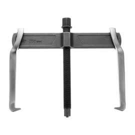 HARFINGTON 2-Jaw Gear Puller 10 Inch Carbon Steel Separate Lifting Device Two Claws Puller Internal External Removal Tool with Reversible Jaws for Gears Pulley Flywheel Bearings