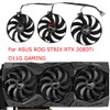 3-Piece/Set,T129215SU,FDC10H12S9-C,PLD09210S12H,Video Card Fan,GPU Cooler,For ASUS ROG STRIX RTX 2080Ti RTX