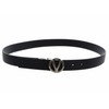 Valentino Women's Roof Belt, Nero / Oro
