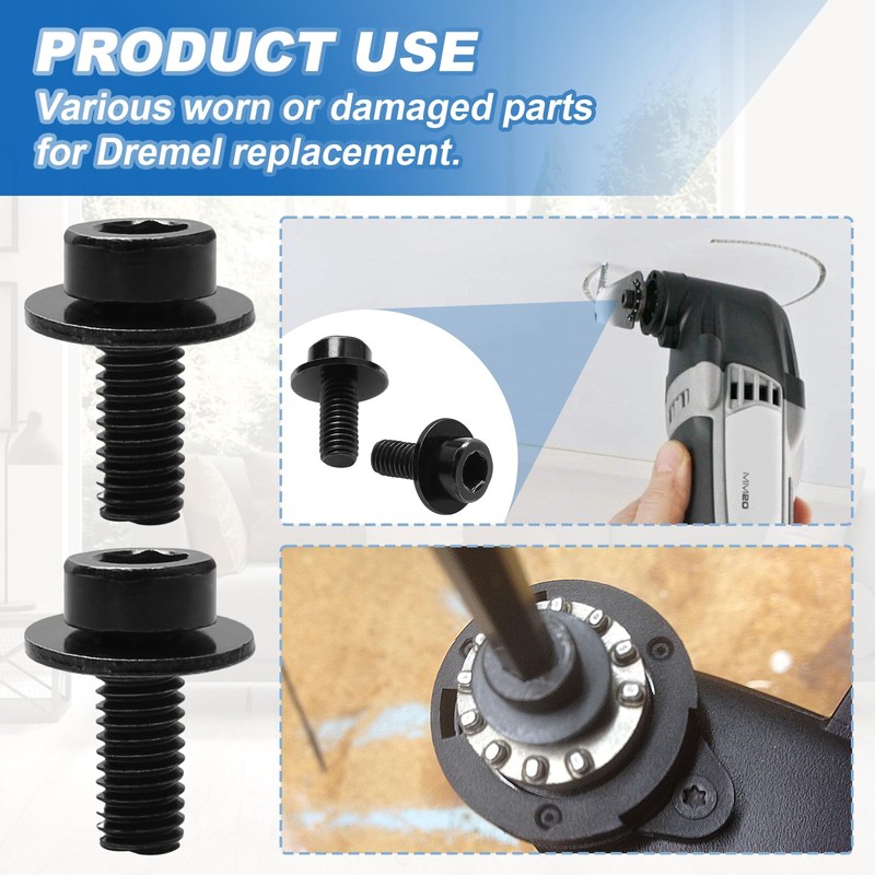 2610007725 M6 Captivated Screw fits for Dremel MM20,Replace for Bosch