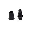 HALOTEC Pack of 12 Cable Glands | Colour Black |