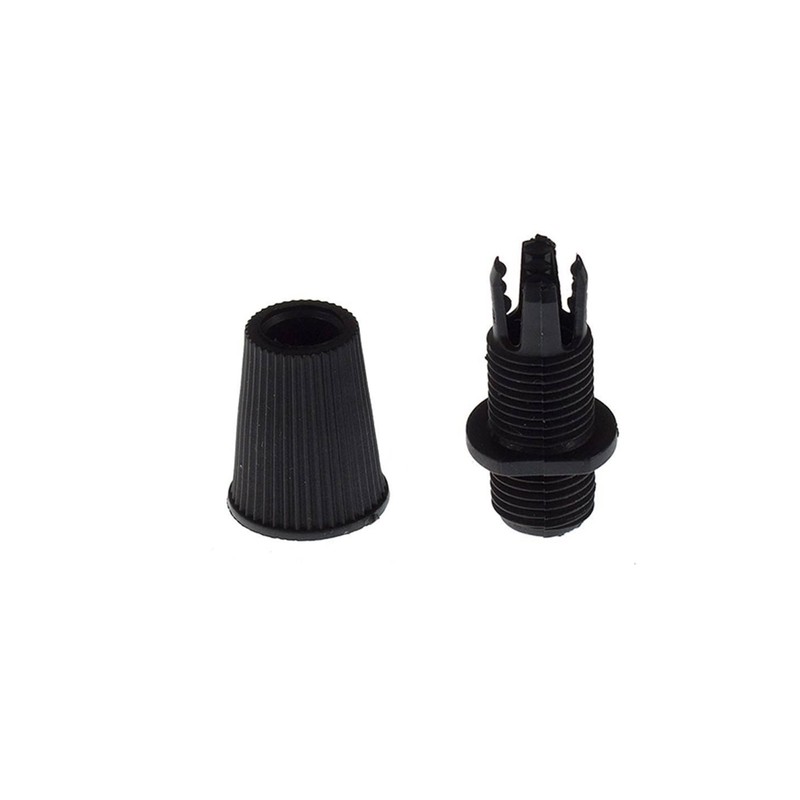 HALOTEC Pack of 12 Cable Glands | Colour Black |