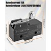 4Pcs Z-15GW22-B Micro Switch 1NO 1NC 15A 125V 250V 380VAC