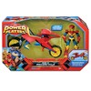 Power Players, Deluxe Vehicle with Figure, Functional Vehicle, Articulated Figure,