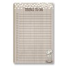Rustic Things To Do Notepad with Magnet - 8.5" x