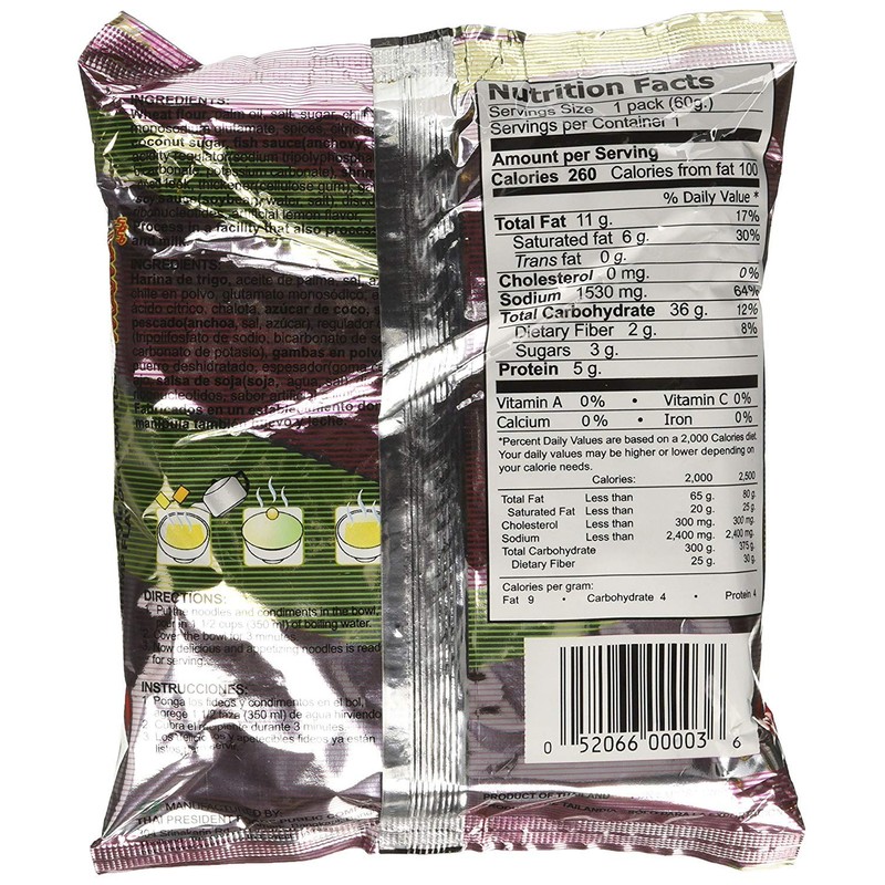 MAMA Instant Ramen Noodle, Tom Yum Shrimp Flavor Pack Of