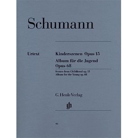 Kinderszenen op. 15 und Album für die Jugend op. 68. Klavier: Besetzung: Klavier zu zwei Händen (G. Henle Urtext-Ausgabe)