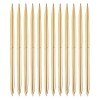 Juvale 12 Pack Gold Ballpoint Pens With Black Ink, Bulk Fancy Metallic Pen Set F