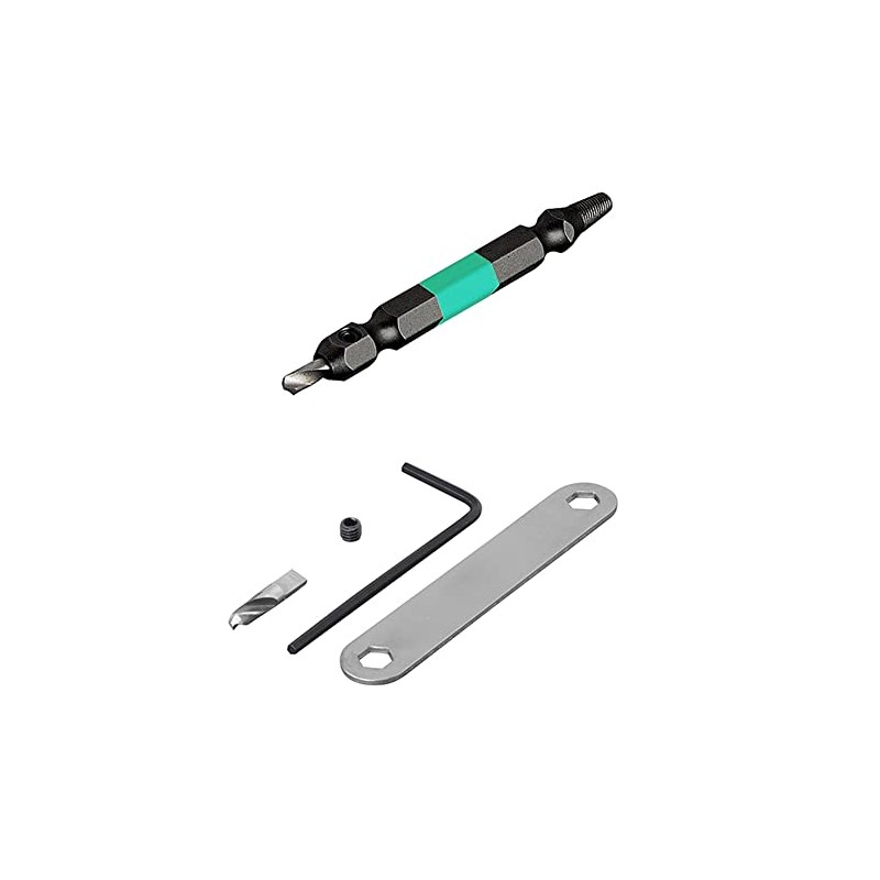 ANEX ANH-365 Stripped Screw Removal Bit, Compatible With M6 to