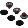 A-Pcas P3GL Eartips Eartips Earpieces for Plantroncis Voyager 5200 Compatible