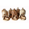 Bethlehem Gifts TM Olive Wood Nativity Small Christmas Tree Bell