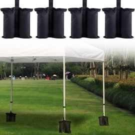 Sandbags for filling, 4 sandbags for gazebo, sandbags small, base sandbags, sandbags, weight bags, leg weights for gazebo, folding gazebo, feet, sandbag, gazebo sandbags