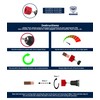 [3-Size Set] Copper Pipe Cleaner for Drill, Clean 1/2, 3/4,