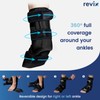 REVIX Ankle Ice Pack Wrap for Foot Discomfort Soothing, Reusable