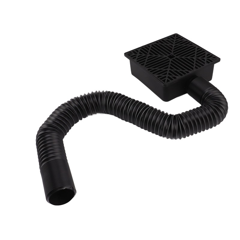 Gutter Downspout Extensions Catch Basin Low Profile Downspout Extender Flexible