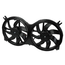 Dual Radiator and Condenser Fan Assembly - Cooling Direct Compatible with NI3115149 2013-2019 Nissan Pathfinder / 2014-2019 Infiniti QX60 / 2013 Infiniti JX35 3.5L NI3115149
