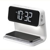 ADESSO Alarm Clock Digital Wireless Charging Clock with Bed Light