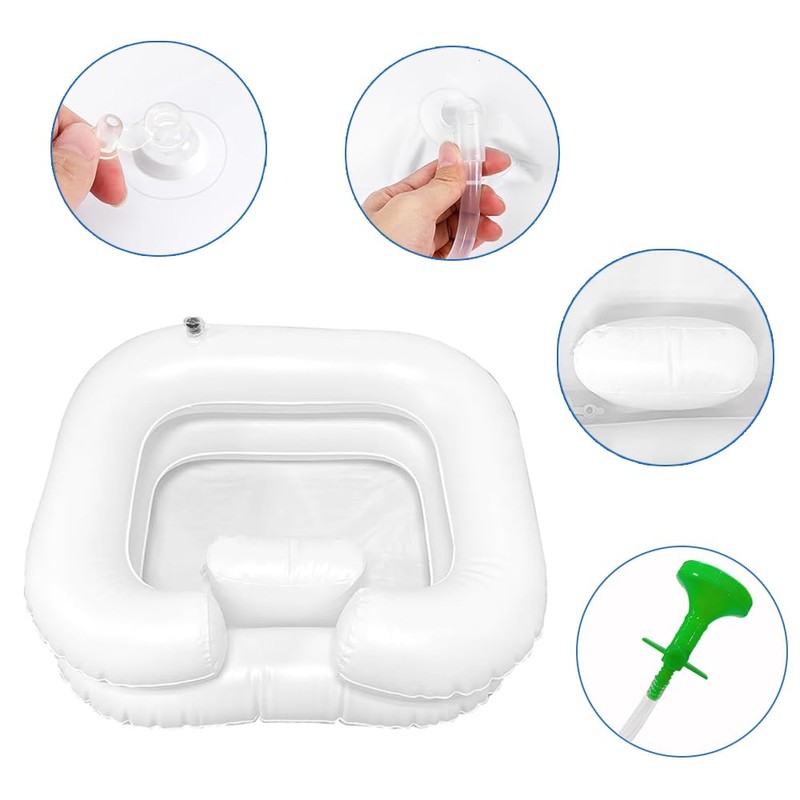 Inflatable Hair Washbasin, Portable Inflatable Hair Basin, Inflatable Hair Washbasin,