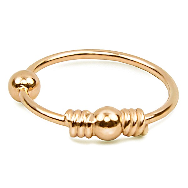 Willys Jewellery Piercing Ring Thin Hoop Ear Piercing and Nose