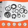Tanstic 265Pcs 21 Sizes External Retaining Rings Snap Rings Assortment