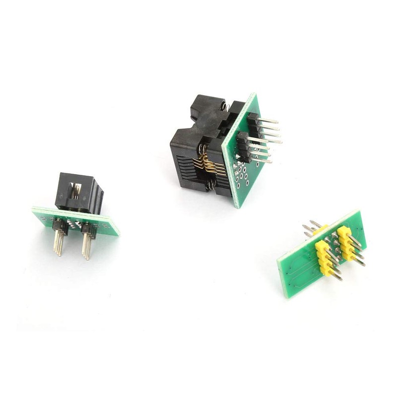 Liccx CH341A USB Programmer + SOP8 Test Clip + 1.8V