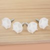 4 Pack Headboard Fixings Pointed Headboard Bolts with Screws and
