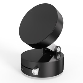 Vacuum Suction Magnetic Phone Holder, 2025 New Vacuum Magnetic Phone Stand(Phone Holders for Your Car), Foldable and Retractable Double-Sided Woolcar Magnetic Phone Holder for All Phones(Black)