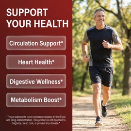 Clean Nutra Cayenne Pepper Capsules Supplement with Hawthorn Berry, Dandelion Root, Ceylon Cinnamon, Garlic, Ginger, Berberine, Apple Cider Vinegar, Milk Thistle, Beet Root, Aloe Vera Pills & More