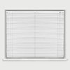 White Colour - PVC Plain window Venetian Blinds - 25mm