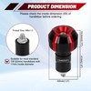 Tongze 7/8" 22mm Motorcycle Handlebar Ends: Handle Bar Ends Grips