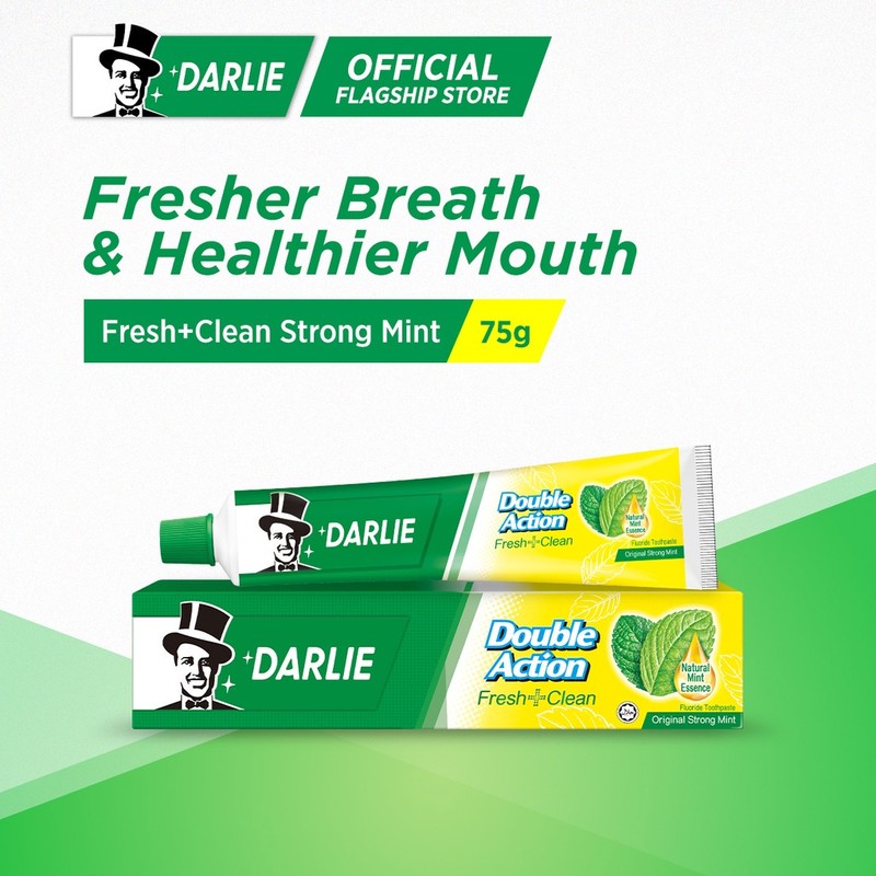 Darlie Ubat Gigi / Toothpaste Double Action Fresh + Clean