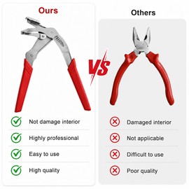 Car Clip Removal Pliers for Interior Trim – Easy Fastener Removal for Door Panels, Trunk & Chassis Repairs