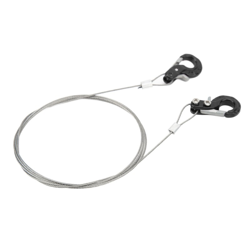 2pcs RC Metal Trailer Hook Aluminum Alloy Steel Rope Lightweight