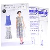 Sun Planning Pattern, Pattern, Low Waist Dress 6033