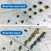 Eoppen 444Pcs Rivet Nut Tool Kit, Rivnut Tool Kit with