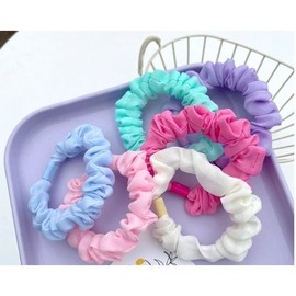 Simple Scrunchie DIY Hair Tie 5 Colors / 심플곱창밴드 DIY 헤어 머리끈 5종칼라