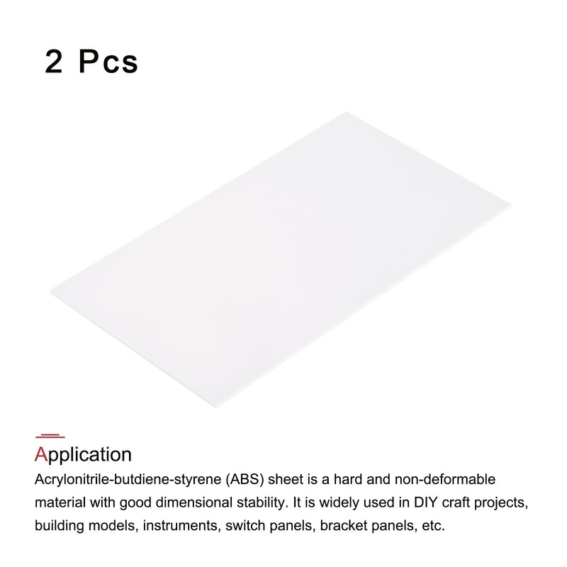 QUARKZMAN ABS Plastic Panel 7 Inches x 4 Inches x