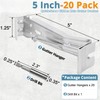 Quick Screw Gutter Hangers - 5" Hidden Roof Gutter Support