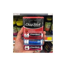 Chapstick Classic 4g Strawberry Cherry Moisturizer Lip Balm - Original / 챕스틱 클래식 4g 스트로베리 체리 모이스처라이저 립밤 - Original