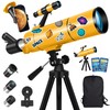 MEEZAA Telescope for Adults & Kids, 80mm Aperture 500mm Refractor