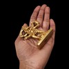 craftslook Brass Kali Statue, 2.75" Inch Maa Kali Statue, Kalika