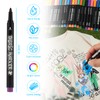 24 Textile Pens Machine Washable - Textile Markers & Fabric