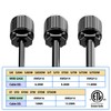 Nema 5-15P Male Plug Heavy Duty Replacement Male Plug –